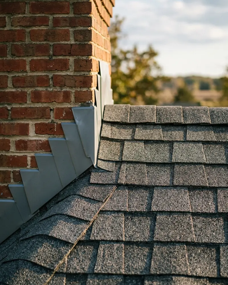 Close-up of Gutter Cleaning work by Beardman Building Services in North Port